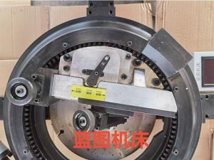 蓝图外卡式法兰端面加工机