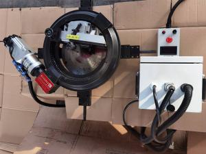 蓝图外卡式法兰端面加工机